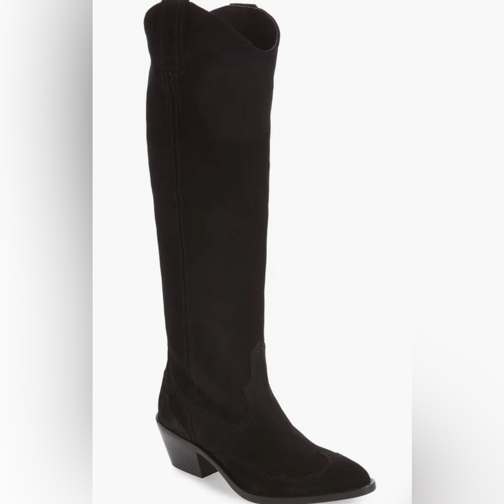 All Saints Valery Western Knee High Boot